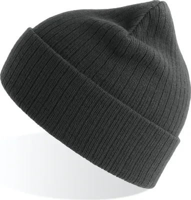 Produktbild von Atlantis RIO | Rio Beanie, Doppellagig - Farbe: Dark Grey Melange - Größe: One Size
