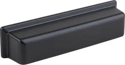 Image de Poignée de meuble Bold 96 noir mat