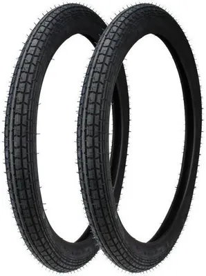 Immagine prodotto di 2x Kenda K251A 2.25-19 (2 1/4 x 19) 30B TT ciclomotore pneumatico per moto