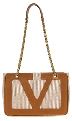 Produktbild von Valentino Garavani Tragetasche aus Baumwolle in Beige 6W0B0R14GLR9QR