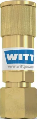 Produktbild von WITT Schlauchkupplung SK 100-3 Sauerstoff G 1/4Zoll RH MG Körper - 150017