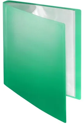Produktbild von Sichtbuch flexibel A4 50 Hüllen PP grün
