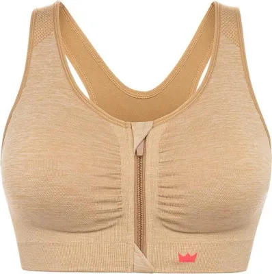 Produktbild von Sport-Bh-Top Shefit Beige Frontverschluss S