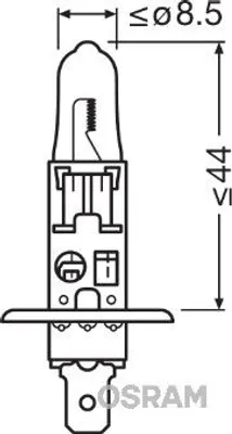 Produktbild von Osram Glühlampe, Fernscheinwerfer  64150SV2