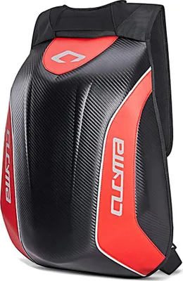 Produktbild von Motorrad Hartschalen Rucksack # Carbon 30L rot