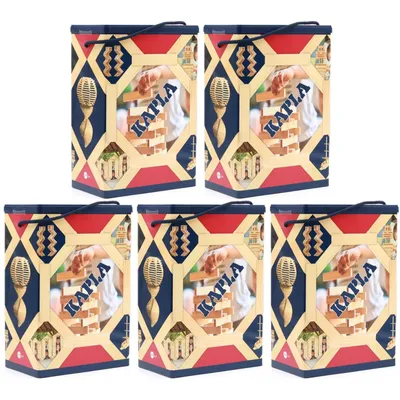 Produktbild von KAPLA 5xBA200 5er Set 5x 200er Box (1000 Holzplätt
