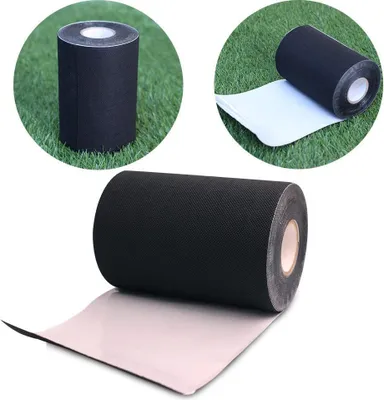 Produktbild von Kunstgras-Verbindungsbänder Selbstklebendes Kunststoffband für künstlichen Rasen-Verbindungen Grasmat-Begrenzungsbänder (15CM x 20M)