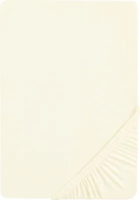 Produktbild von biberna Jersey-Elastic-Spannbetttuch PERLMUTT 180x200-200x220 cm