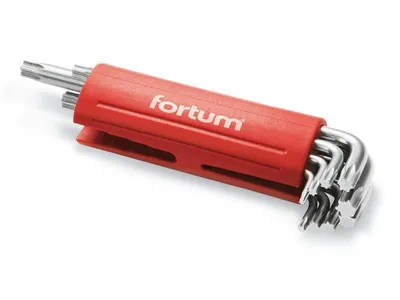 Obrázok produktu pre Kľúče TORX S2 FORTUM sada 9ks