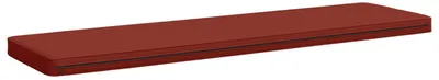 Zdjęcie produktu dla Poduszka bankowa, jednoelementowa, VUGHT, 100% poliester, czerwona, 140 x 40 x 5 cm