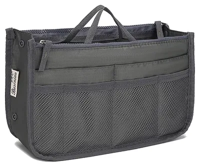Image de Solidchoice - Organisateur de sac à main avec 13 compartiments et fermeture éclair