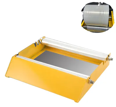 Zdjęcie produktu dla Wózek do bębna kablowego, maksymalne obciążenie 500 kg, średnica od 30 cm do 70 cm, wysokość 50 cm, materiał ze stali nierdzewnej, masywne stalowe koła