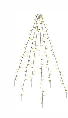 Obrázok produktu pre 120 LED osvetlenie stožiara - H 180 cm