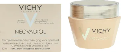 Produktbild von Vichy Neovadiol, Frauen, Creme, Mischhaut, normale Haut, Empflindliche Haut, Tag & Nacht, Anti-Aging, Feuchtigkeitsspendend, Auffrischend, Topf