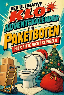 Produktbild von Der ultimative Klo-Adventskalender für Paketboten