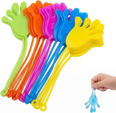 Productafbeelding van Kleverige handen - Set van 30 - Grappig speelgoed voor kinderen (meerkleurig)