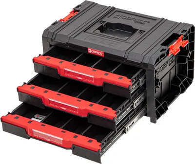 Produktbild von Werkzeugkasten mit Schubladen Qbrick System PRO 2.0 DRAWER 3 TOOLBOX BASIC