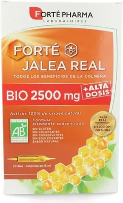 Image de Gelée Royale Forté Pharma Bio 2500 mg 20 unités