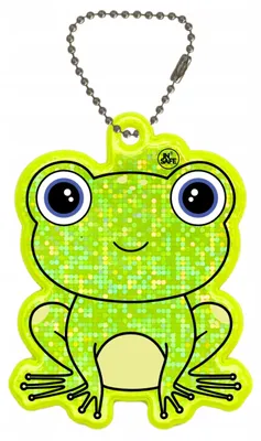 Image de InSafe Porte-clés Réfléchissant Grenouille Jaune Sécurité