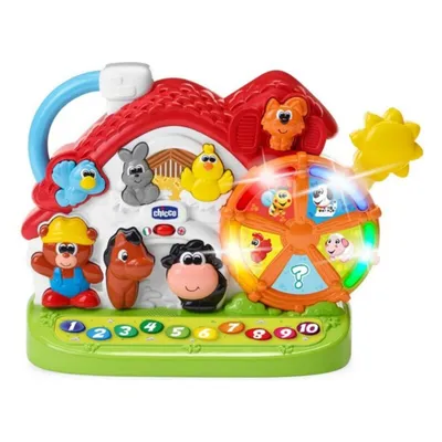 Produktbild von Chicco Talking Farm Bilingual English/Spanish Activity Centre, Spielzeug-Bauernhof mit Lichtern und Geräuschen für KINDER