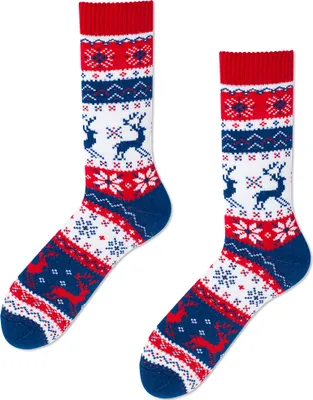 Produktbild von Many Mornings uni sokken Warm Rudolph huissokken