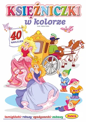 Zdjęcie produktu dla Księżniczki. Kolorowanka w Kolorze