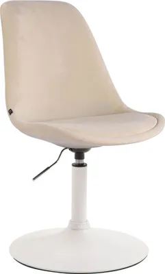 Produktbild von Esszimmerstuhl Maverick Samt weiß creme