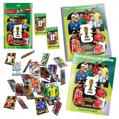 Produktbild von Panini Fifa-Wm 2026 Adrenalyn Xl Mega-Start-Set Album Beutel
