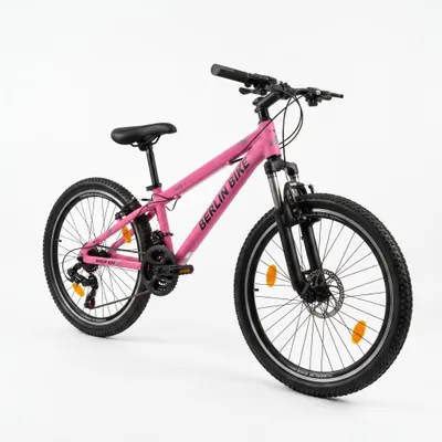 Produktbild von Mountainbike 24 Zoll Mountainbike mit Aluminium-Rahmen – Rosa