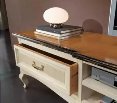 Zdjęcie produktu dla Lowboard rtv szafki ścienne salon meble drewniane półki ścienne zestaw 7 szt.