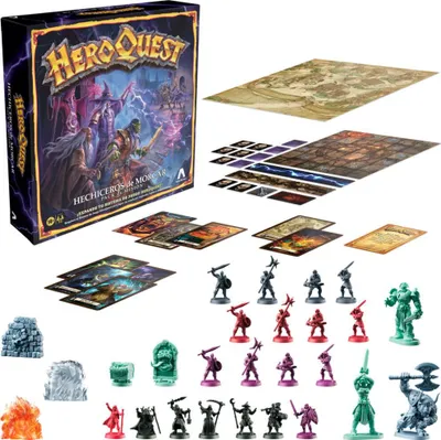 Image de HeroQuest Le Sorcier de Morcar Jeu de société espagnol