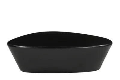 Produktbild von SIT Möbel Couchtisch | dreieckige Tischplatte | Mango massiv, schwarz | B 107 x T 78 x H 30 cm | 14786-11 | Serie BLACK SMOOTH