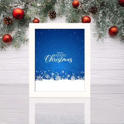 Obrázek produktu pro Wallity, BCTNOEL- CST2042, Barevný, Obraz na plátně, 23,5 x 28,5 cm, Malba: 100% MDF (Tloušťka: 2)