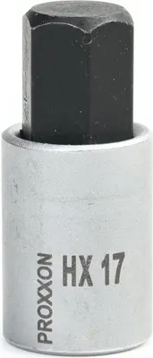 Obrázek produktu pro Proxxon Steckschlüsseleinsatz HEX17 (1/2, Länge 55mm, Ratschenschlüssel-Einsatz)