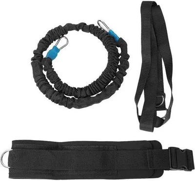 Obrázok produktu pre Cvičebný pás s dynamickým odporom na silový tréning a beh s multifunkčnými cvičebnými pásmi a elastickým pásom (6 × 10 × 1 m)