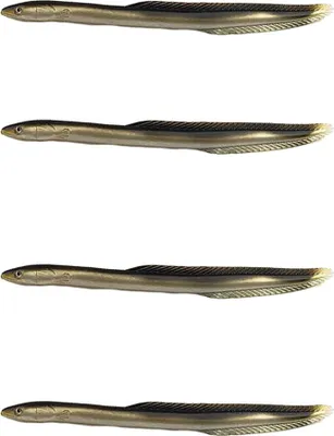 Produktbild von Gummiaale Raubfisch Köder natur 20 cm