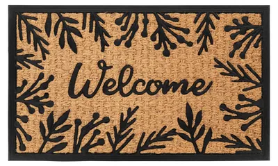 Produktbild von Fußmatte Entry 125 Hellbraun 40x60 cm – Rutschfest & Schmutzfang