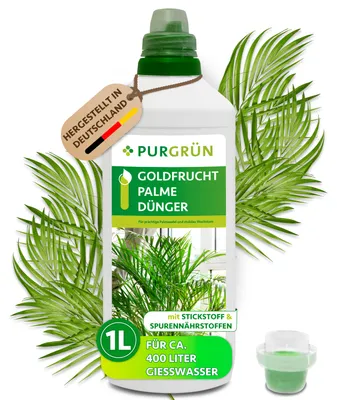 Produktbild von Purgrün Goldfruchtpalme-Dünger 1 Liter