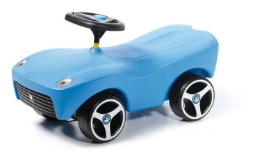 Obrázek produktu pro Brumee Sportee Sportovní kočárek pro děti, jezdící auto pro děti - Modrý kočárek pro děti chodítko