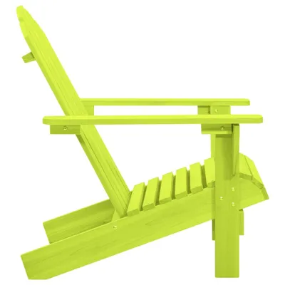Produktbild von Cloris DesignMöbel Gartenstühle - Grün Adirondack-Gartenstuhl Massivholz Tanne Grün Schlichtes8927812