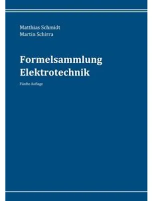 Obrázok produktu pre Formelsammlung Elektrotechnik