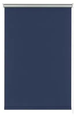 Thermo-Rollgardine mit Seitenzug, blickdicht, 102x160 cm, Blau