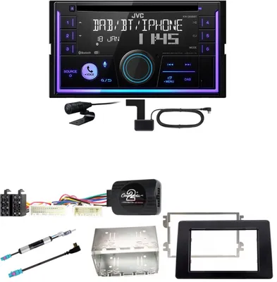 Produktbild von JVC KW-DB95BT Bluetooth Digitalradio USB CD Einbauset für Opel Movano ab 2019