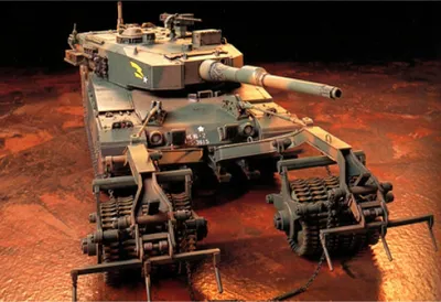 Produktbild von Tamiya 1:35 JGSDF Kampfpanzer Typ 90 Minenräumer 300035236