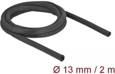 Image de DELOCK Gewebeschlauch selbstschließ. hitzebest.2mx13mm Black