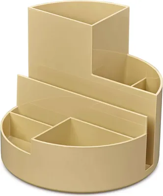 Productafbeelding van MAUL potloodendoos, MAULrondbox, kunststof, 14 x 14 x 12,5 cm, bruin