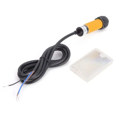 Obrázok produktu pre Fotoelektrický reflexný spínač, Fotoelektrický spínač, NPN fotoelektrický spínač, Senzor fotoelektrického spínača, Bezkontaktný spínač