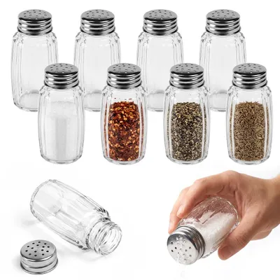 10-teiliges Salz- und Pfefferstreuer-Set, 80 ml, 660 g