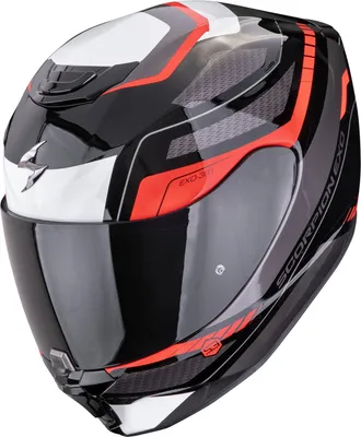 Produktbild von Scorpion Exo-391 Leo Helm, schwarz/weiß/rot, L (59/60)