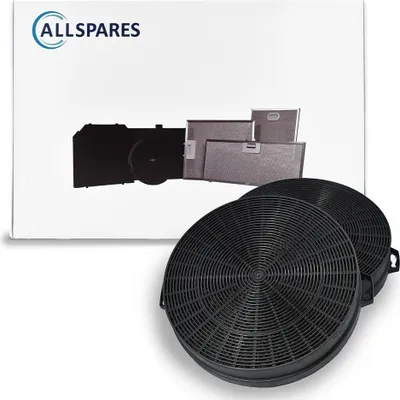 Produktbild von AllSpares Aktivkohlefilter (2x) für Dunstabzugshauben geeignet für Bosch